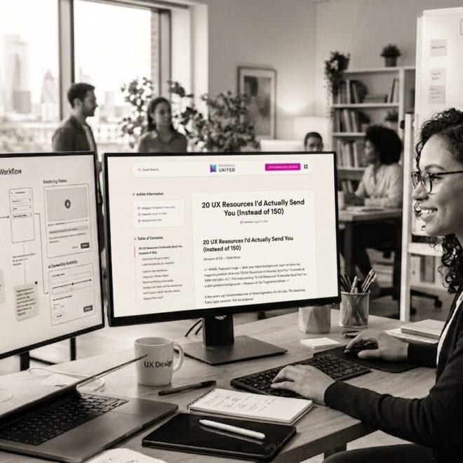 20 UX Resources I’d Actually Send You (Instead of 150)